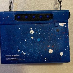 Min&Mon paint splatter purse